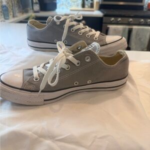 Converse Gray and White Sneakers